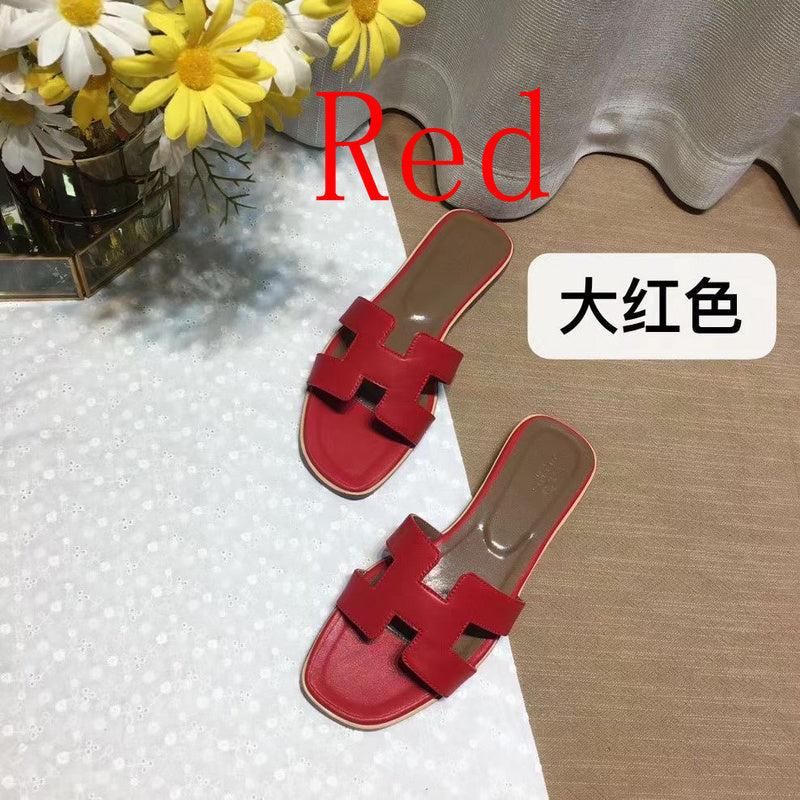 MJHS03 Women's Leather Slippers — view 8