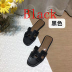 MJHS03 Women's Leather Slippers — view 3
