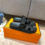 MJHS1 Unisex Leather Slippers — view 9
