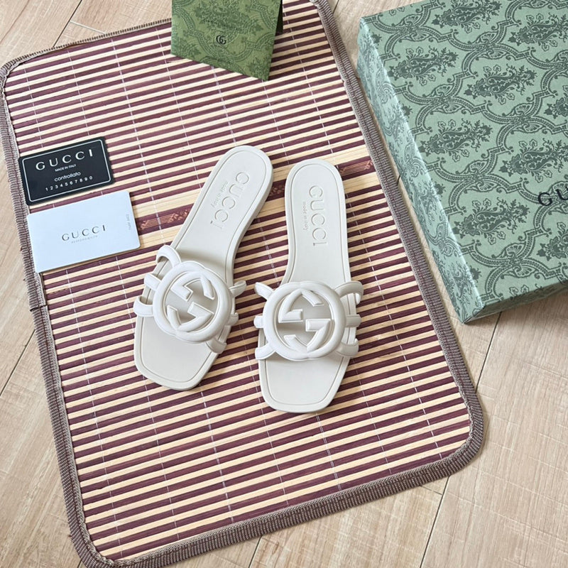 MJGS71 Women's Leather Slippers — view 2