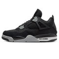 Air Jordan 4 'Black Canvas' — view 1