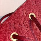 Louis Vuitton Néonoé BB Bucket Bag - Red — view 8