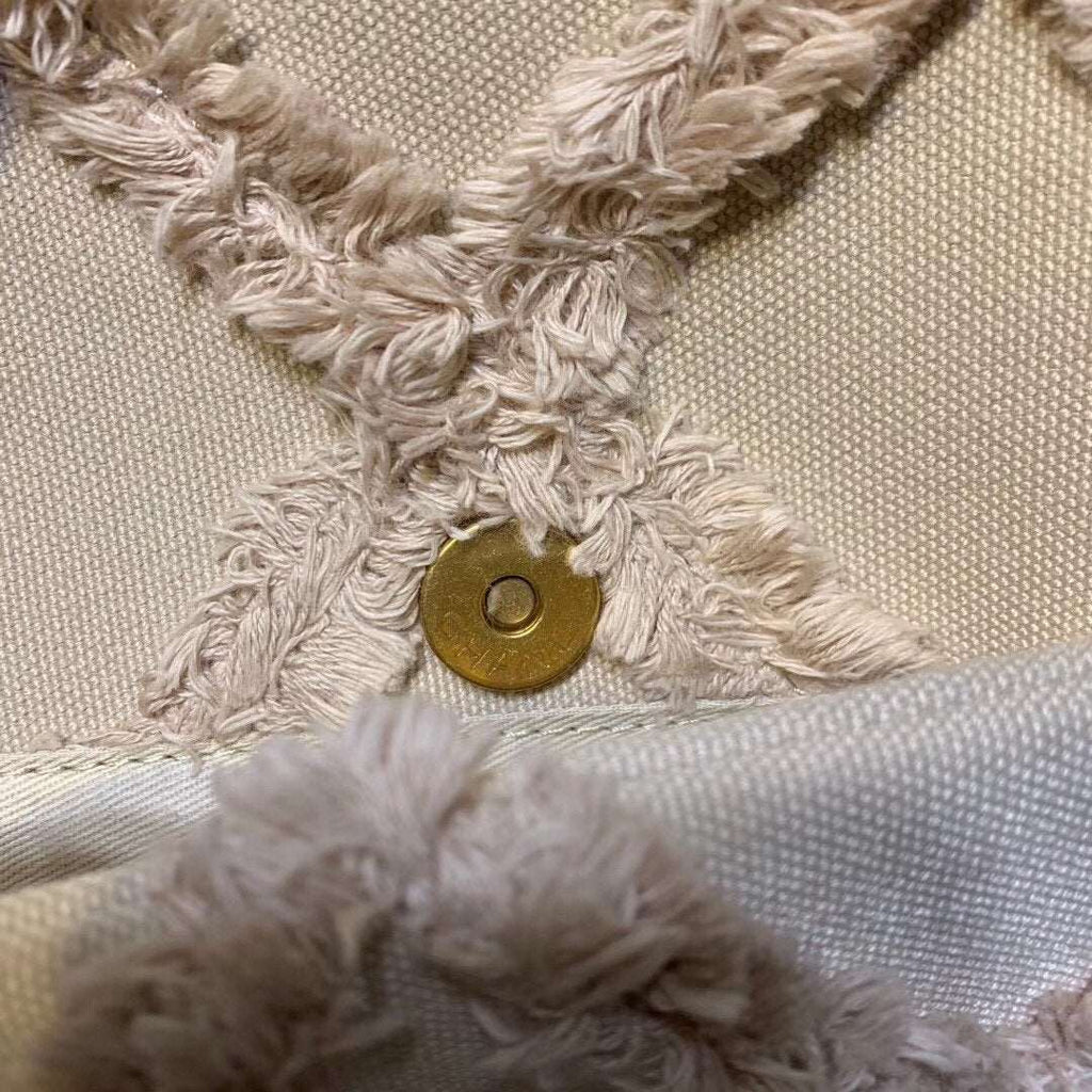 Chanel 19 Medium Denim Flap Bag Beige — view 7