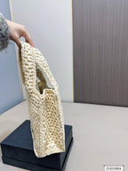 Loewe Trend Straw Tote Bag - Beige — view 2