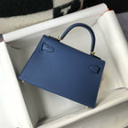 Hermes Handle Bag 19cm Blue — view 3