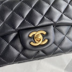 Chanel Pearl Crush Mini Flap Bag - Black — view 3