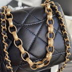 Chanel Small Kiss-Lock Bag - Black — view 4