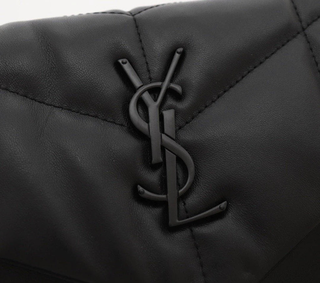 Saint Laurent Loulou Shoulder Bag - Black — view 5