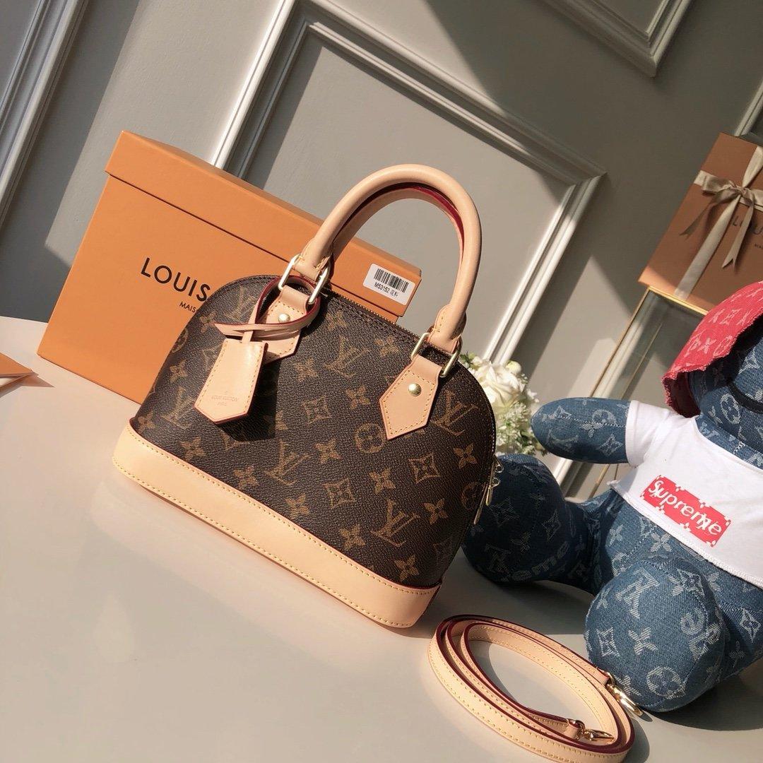 Louis Vuitton Alma BB Monogram Handbag — view 2