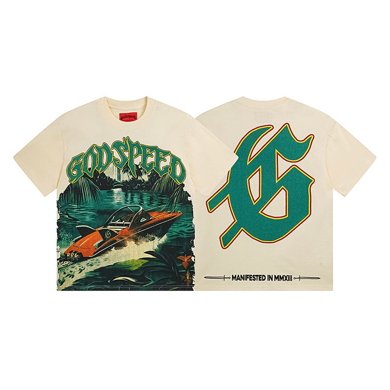 God Speed T-Shirt-3067 — view 2