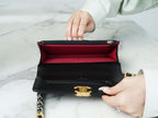 Chanel 19 WOC Wallet On Chain AP0957 Black Flap Bag — view 5