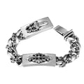 Chrome Hearts DOUBLE ID FANCY LINK BRACELET 8 — view 1
