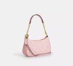 Coach Teri Shoulder Bag - White & Pink — view 7