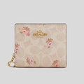 Coach Snap Wallet Floral Print — view 1