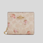Coach Snap Wallet Floral Print — view 1