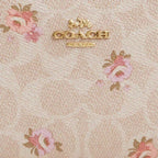 Coach Snap Wallet Floral Print — view 3