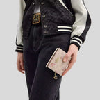 Coach Snap Wallet Floral Print — view 4