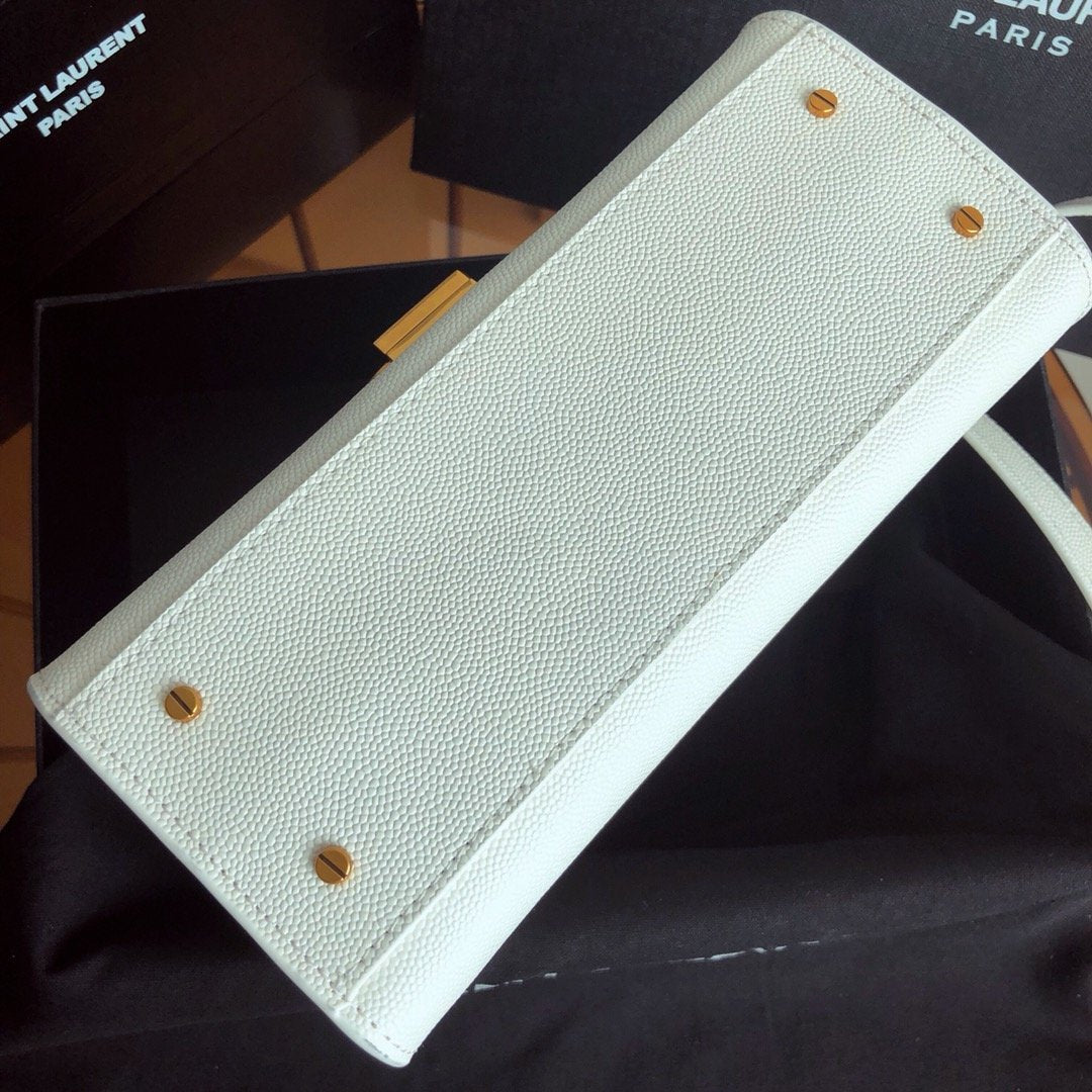 YSL Cassandra Mini Top Handle Bag — view 6