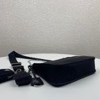 Prada Re-Edition 2005 Re Nylon Bag - Black — view 3