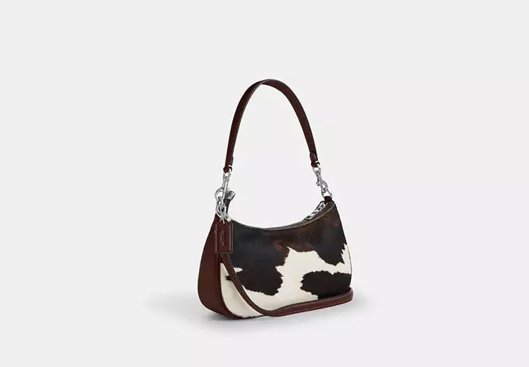 Teri Shoulder Bag with Cow Print — view 2