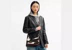 Teri Shoulder Bag with Cow Print — view 3