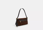 Coach Etta Small Flap Shoulder Bag in Signature Chenille — view 3
