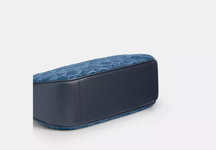 Teri Mini Shoulder Bag | Signature Denim — view 9