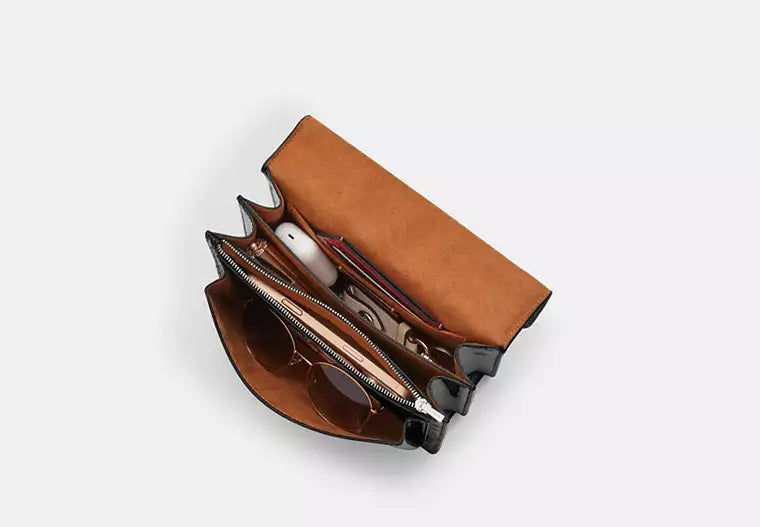 Klare Crossbody Bag in Signature Leather — view 5
