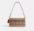 Coach Tabby Shoulder Bag 26 - Crystal Signature Jacquard — view 5
