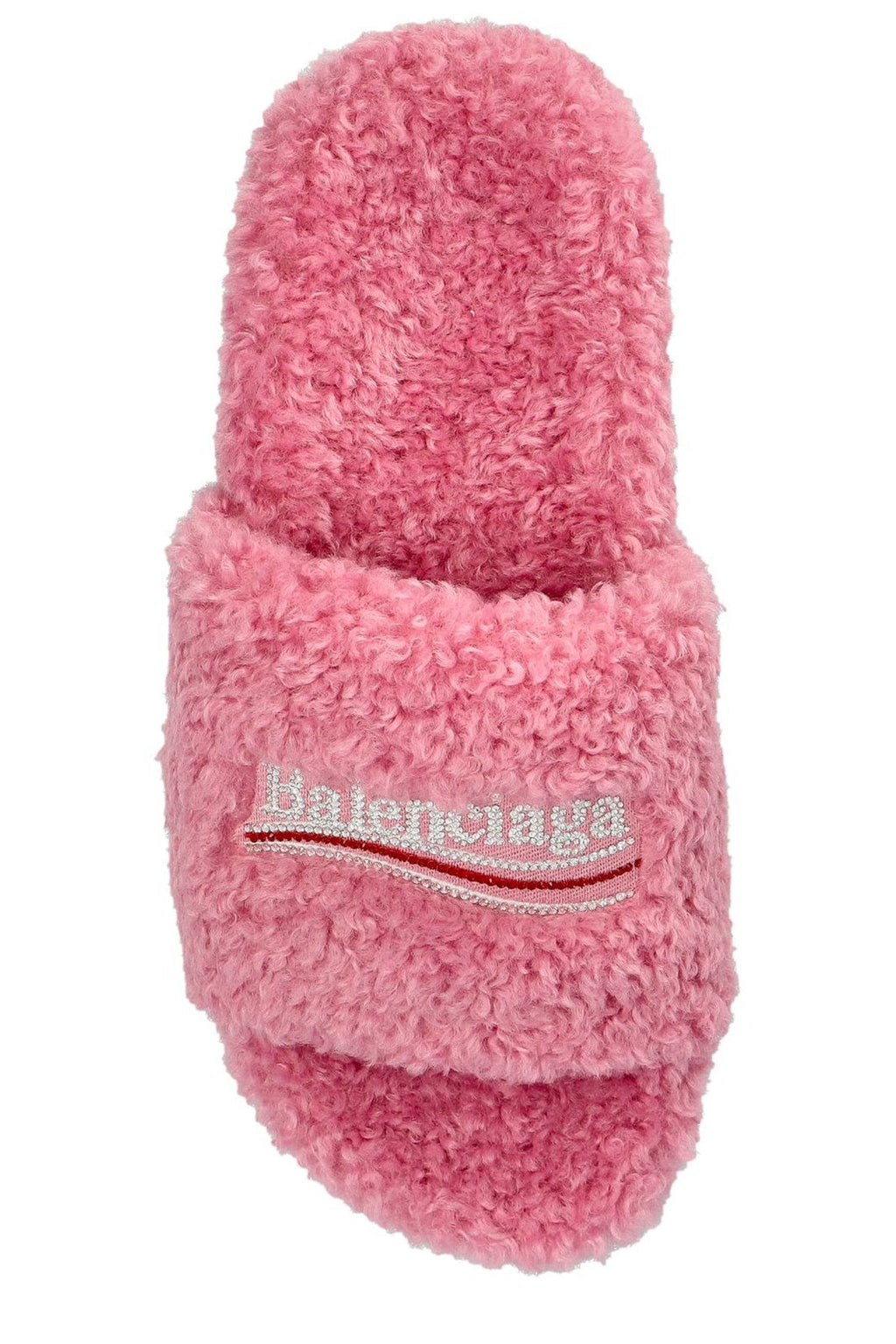 Balenciaga Fury Embroidered Sandals — view 1