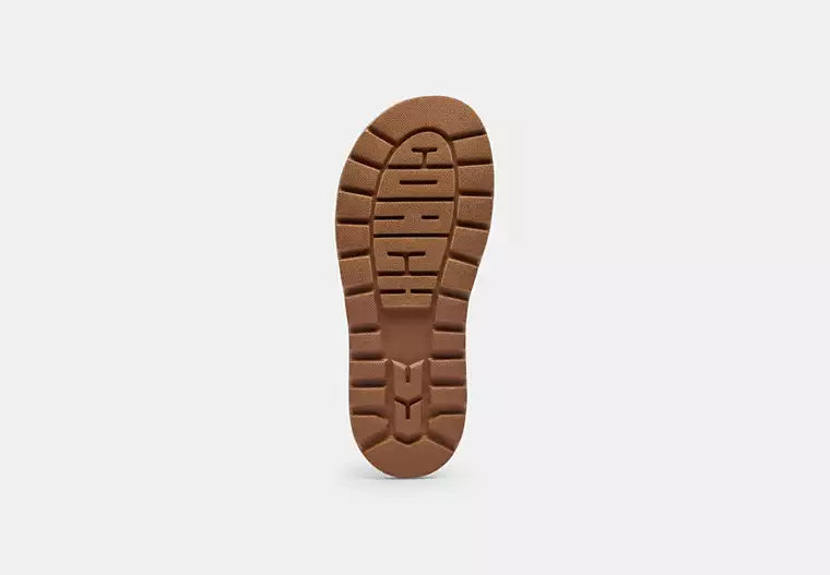 Brynn Slide Sandal in Crystal Signature Jacquard — view 5