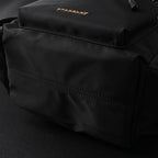 Burberry the Rucksack – Black Nylon & Leather Backpack with Gold-Tone Hardware - Black with Gold Accents — view 9