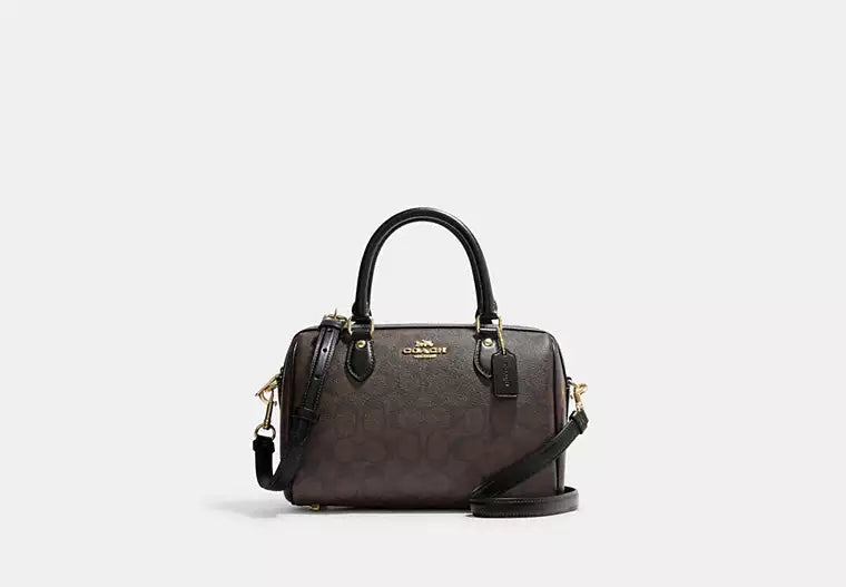 Rowan Satchel Bag in Signature Canvas — view 1