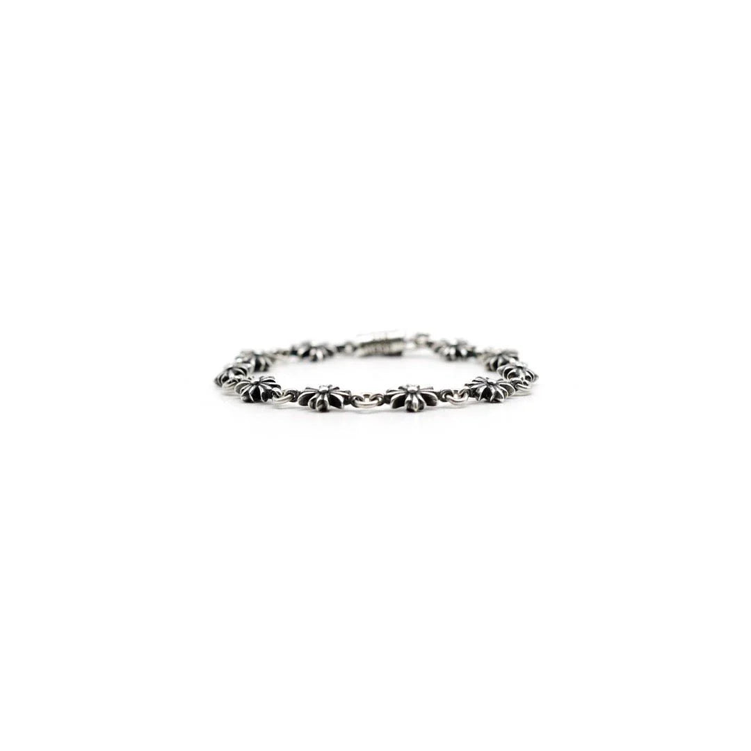 Chrome Hearts Silver Tiny E Bracelet — view 3