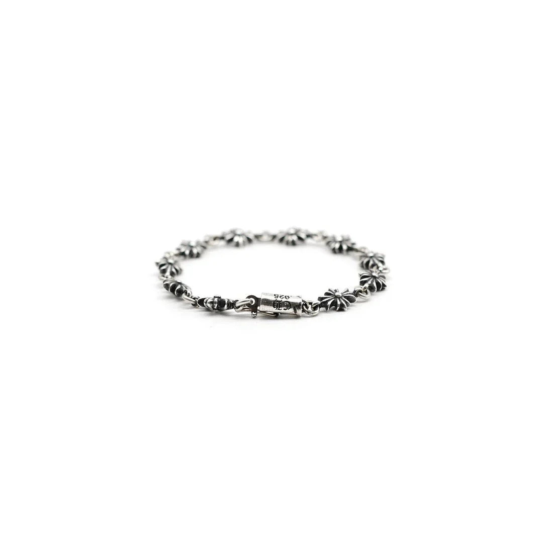 Chrome Hearts Silver Tiny E Bracelet — view 2