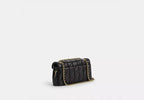 Tabby Shoulder Bag 26 with Pillow Quilting - Black — view 5
