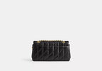 Tabby Shoulder Bag 26 with Pillow Quilting - Black — view 2