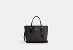 Coach Signature Mollie Tote Bag 25 - Signature Walnut — view 1