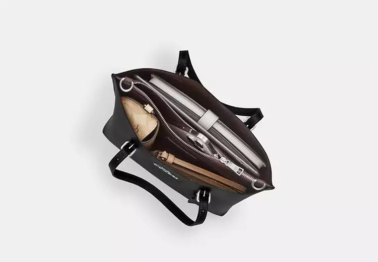 Coach Signature Mollie Tote Bag 25 - Signature Walnut — view 3