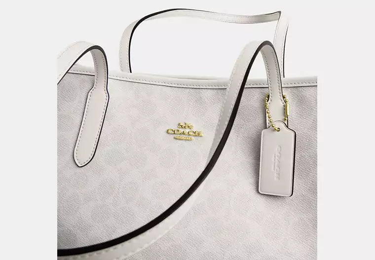 Coach Small City Tote — view 9