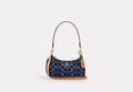 Teri Mini Shoulder Bag | Signature Denim — view 1