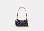 Teri Mini Shoulder Bag | Signature Denim — view 1