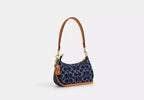 Teri Mini Shoulder Bag | Signature Denim — view 2