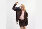 Teri Mini Shoulder Bag | Signature Denim — view 4