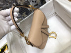 Dior Saddle Small Nude Color Saddle Bag — view 3