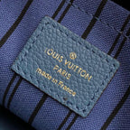 Louis Vuitton Montaigne MM Blue Handbag — view 8
