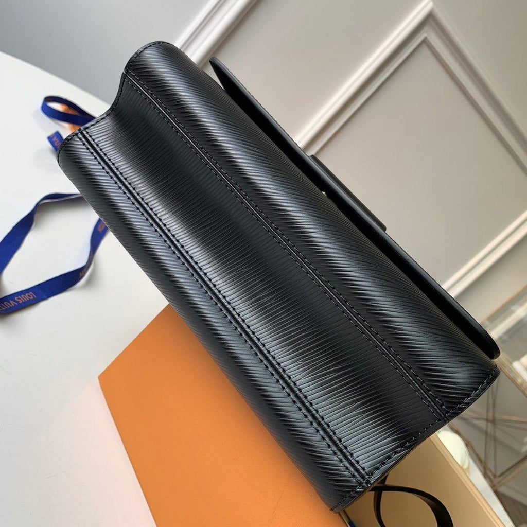 Louis Vuitton Twist MM Black Handbag — view 6
