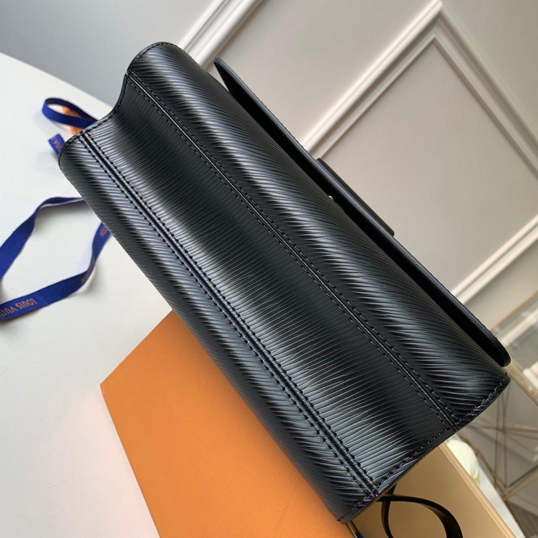 Louis Vuitton Twist MM Black Handbag — view 6