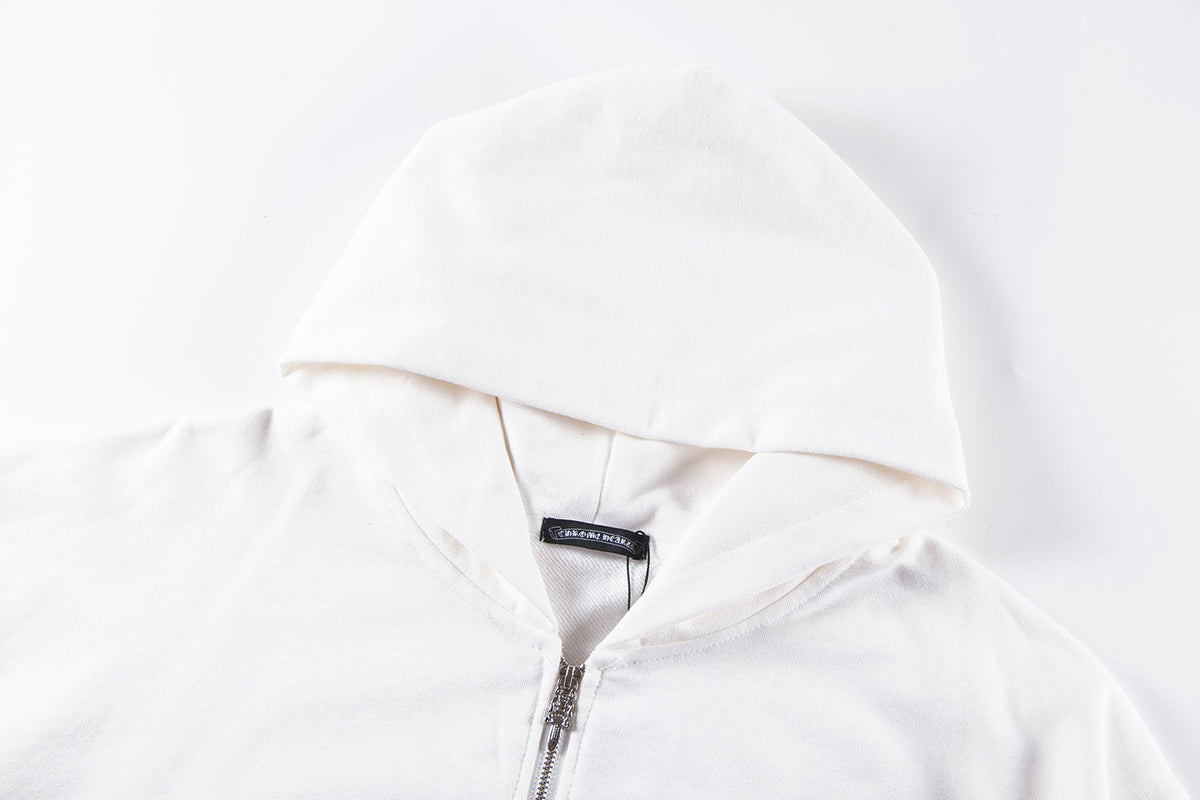 Chrome Hearts New Zip Up Hoodie -TQ02 — view 19