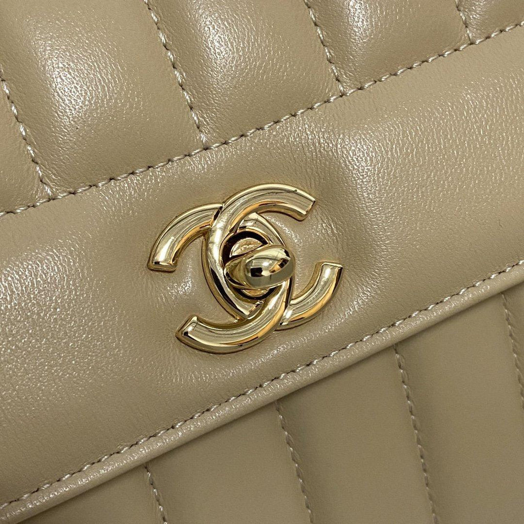 Chanel Vertical Quilted Flap Bag — view 9